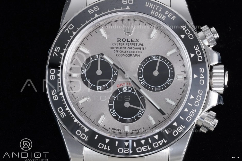 VSF VS4131 Dial Best Black 126519 Gray Edition Oysterflex V2 1:1 Strap Daytona (Weighted) on 0210